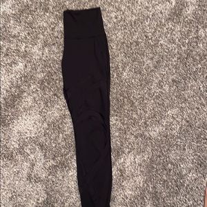 lulu lemon leggings mesh